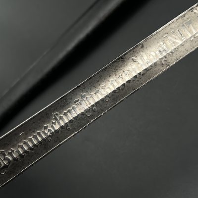 Hussar Sword, pre-1918 Cavalry. 17th Regiment.