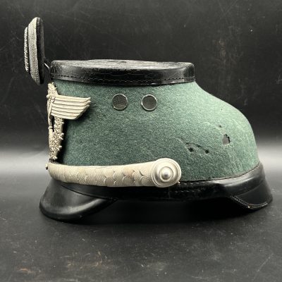 Shako of Police Officer. Shako of Police Officer.