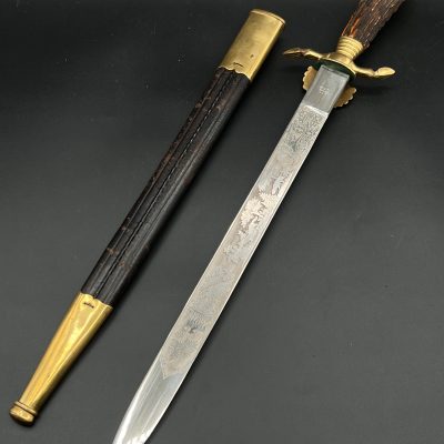 Dagger for Hunters and Members of the Hunting Association [Coppel Alexander {Alcoso} Solingen]. Shooting Prize