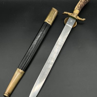 Dagger for Hunters and Members of the Hunting Association [Clemen & Jung]. Presentation inscription